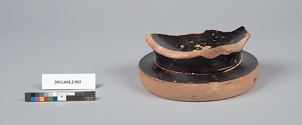 Terracotta fragment of a bell-krater (bowl for mixing wine and water)