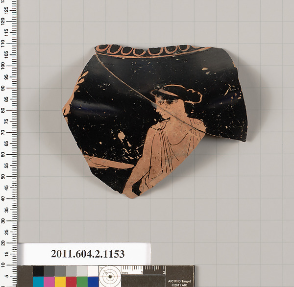 Terracotta fragment of an oinochoe (jug) ?