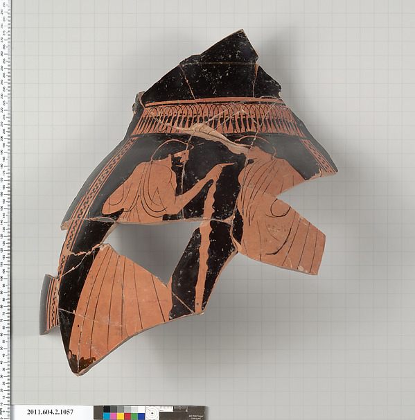 Terracotta fragment of a pelike (jar)