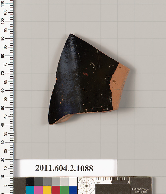 Terracotta fragment of a lekythos (oil flask)