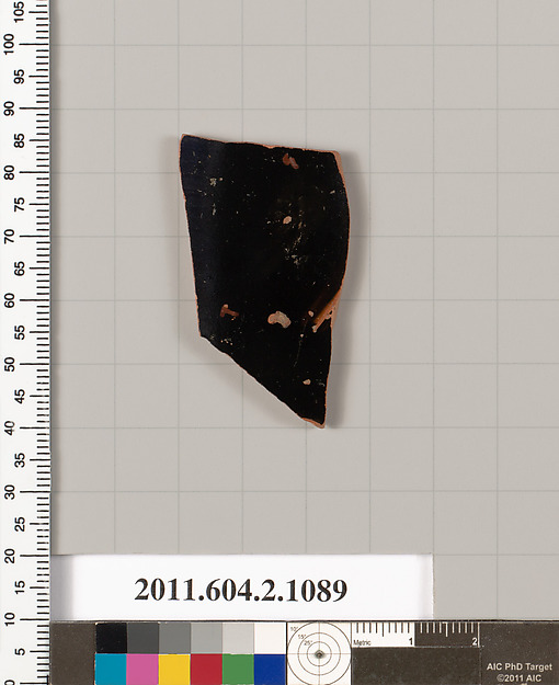 Terracotta fragment of a lekythos (oil flask)?