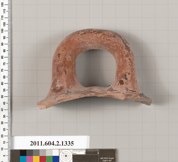 Terracotta fragment of a skyphos (deep drinking cup)