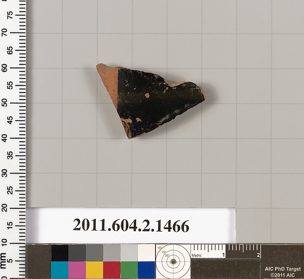 Terracotta fragment of a skyphos (deep drinking cup)