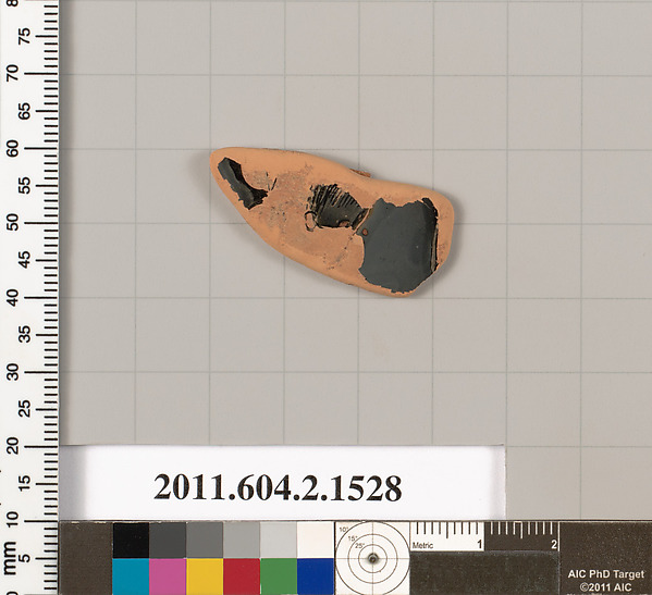 Terracotta fragment of a skyphos (deep drinking cup)