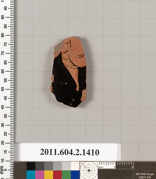 Terracotta fragment of a skyphos (deep drinking cup)