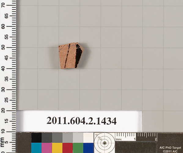 Terracotta fragment of a skyphos (deep drinking cup)