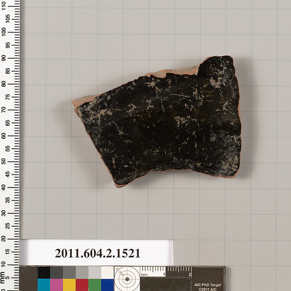 Terracotta fragment of a skyphos (deep drinking cup)