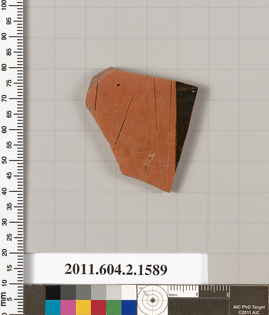 Terracotta fragment of a skyphos (deep drinking cup)