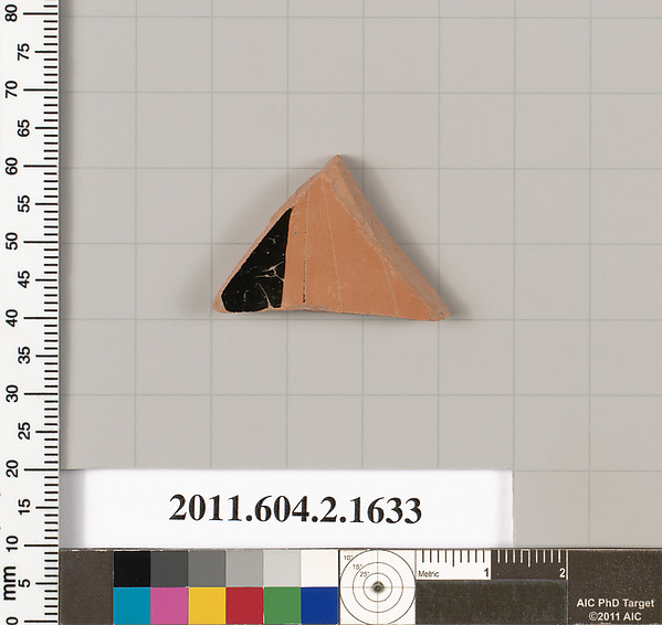 Terracotta fragment of a skyphos (deep drinking cup)