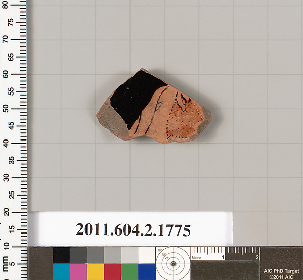 Terracotta fragment of a skyphos (deep drinking cup)