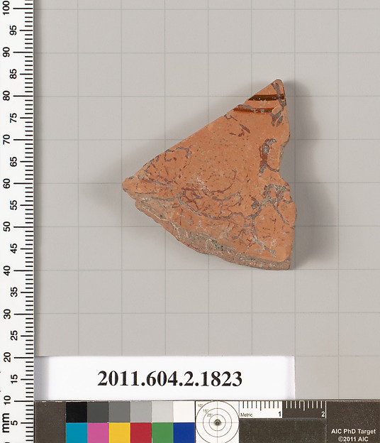Terracotta fragment of a skyphos (deep drinking cup)