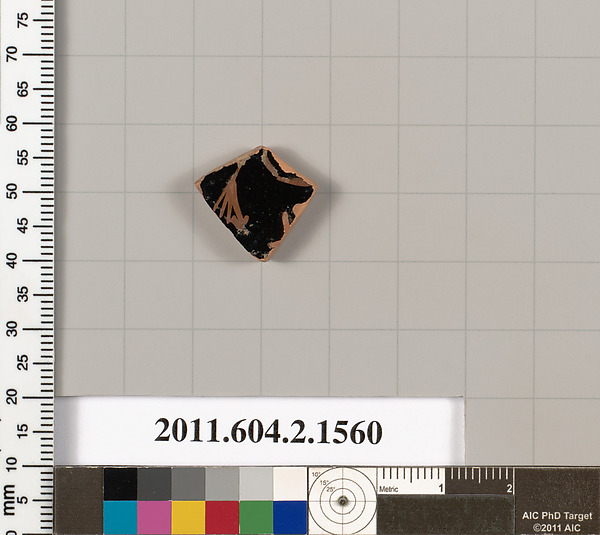 Terracotta fragment of a skyphos (deep drinking cup)