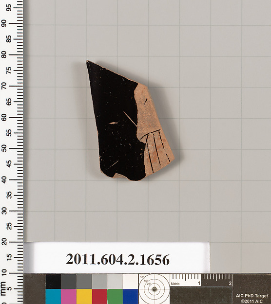 Terracotta fragment of a skyphos (deep drinking cup)