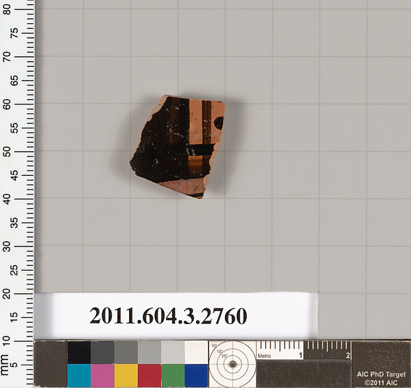 Terracotta fragment of an oinochoe (jug)