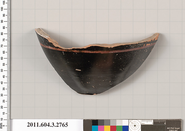 Terracotta fragment of an oinochoe (jug)