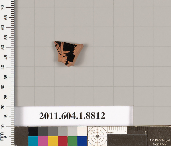 Terracotta fragment of a kylix (drinking cup)?