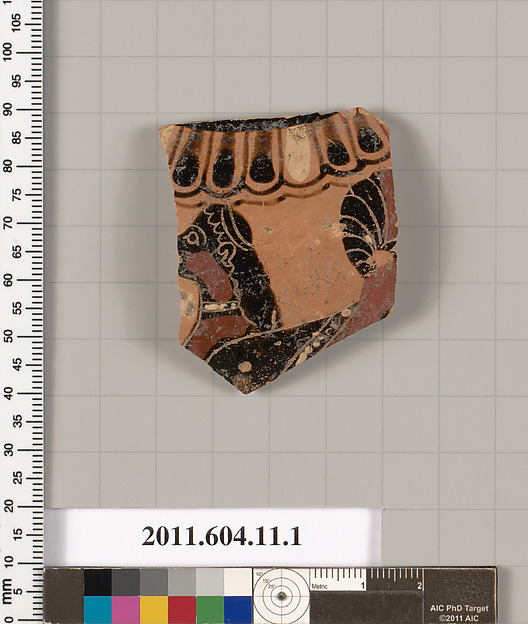 Terracotta fragment of a neck-amphora (jar)?