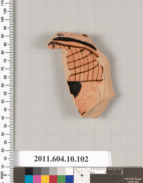 Terracotta fragment of a Genucilia plate
