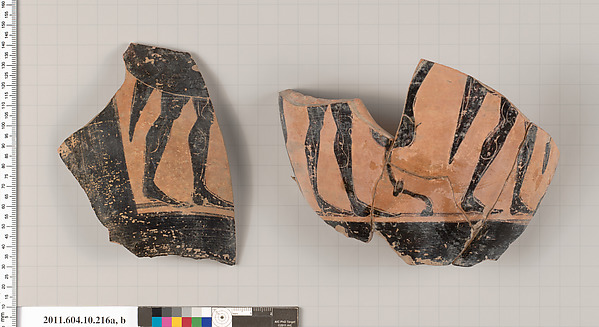 Terracotta fragments of an amphora (jar)