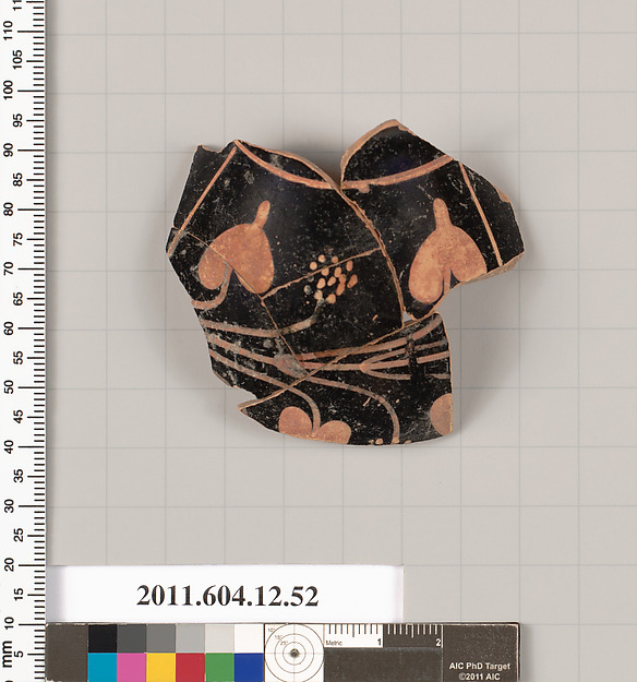 Terracotta fragment of a chous (jug)