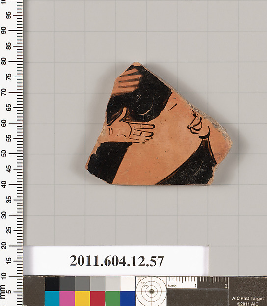 Terracotta fragment of a krater (deep bowl)