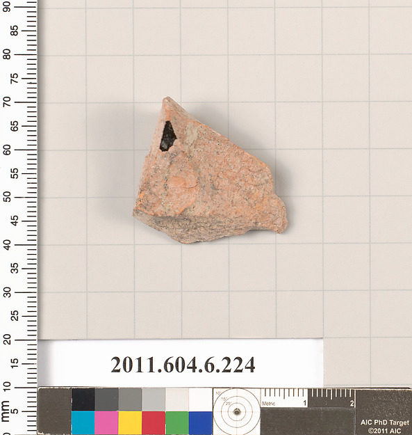 Terracotta fragment of an open shape