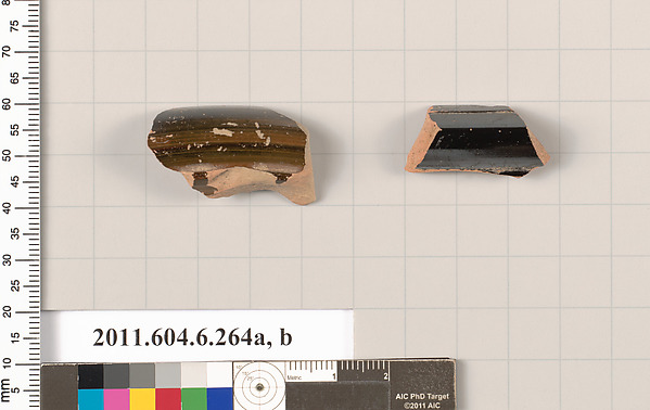 Terracotta fragments of undetermined shapes