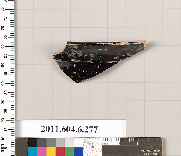 Terracotta fragment of a cup-skyphos?