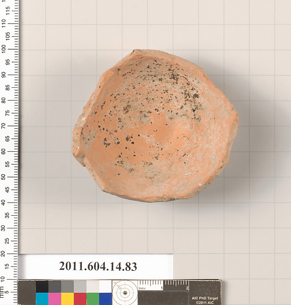 Terracotta fragment of an undetermined shape