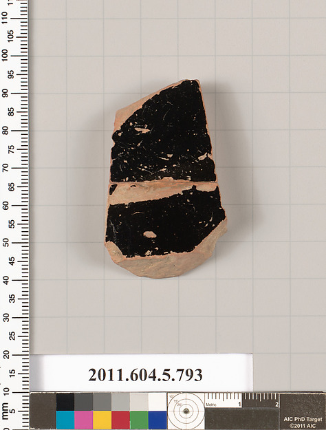 Terracotta fragment of a kylix (drinking cup)?