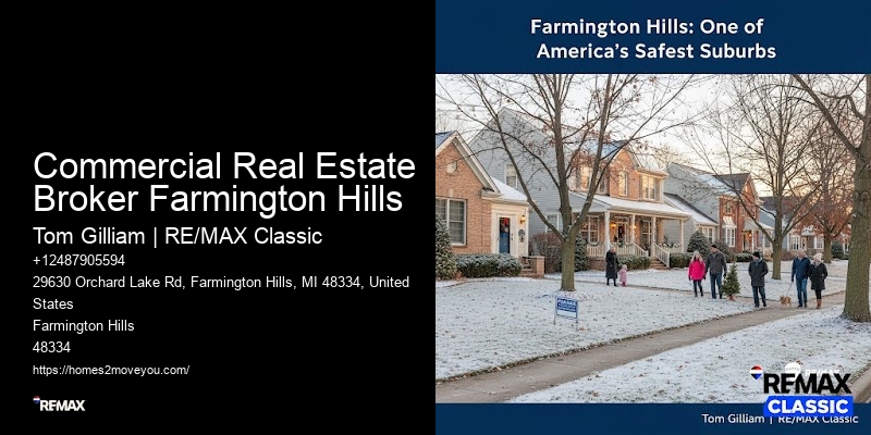 Commercial Real Estate Broker Farmington Hills