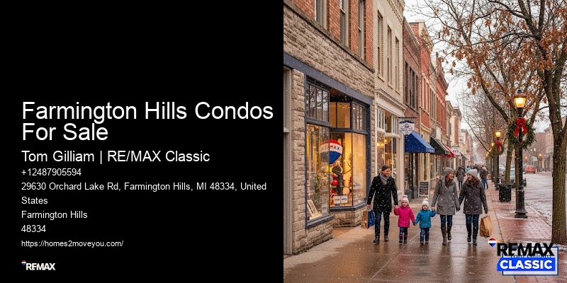 Farmington Hills Condos For Sale