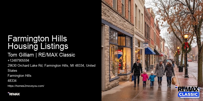 Farmington Hills Housing Listings