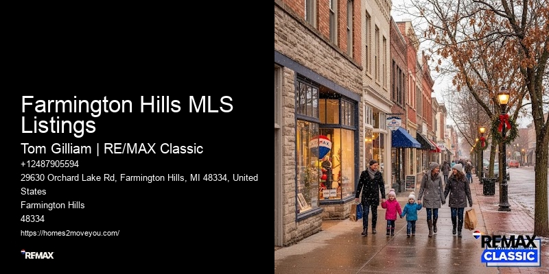 Farmington Hills MLS Listings