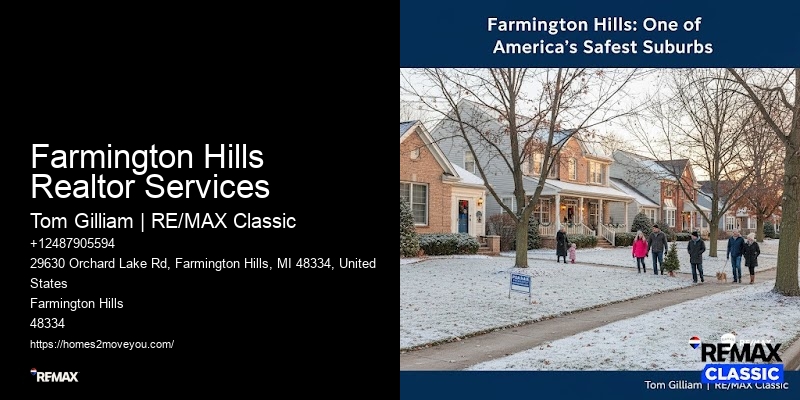 Farmington Hills Realtor Services