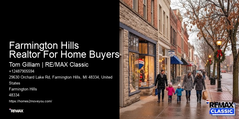Farmington Hills Realtor For Home Buyers
