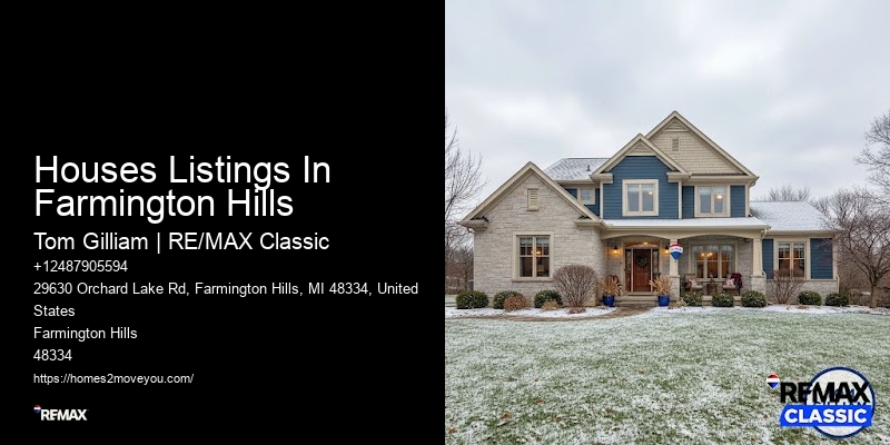 Houses Listings In Farmington Hills