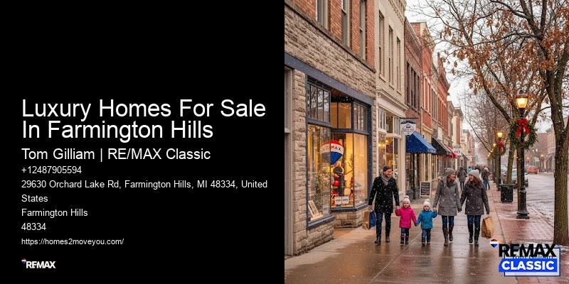 Luxury Homes For Sale In Farmington Hills