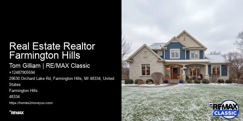 Real Estate Realtor Farmington Hills