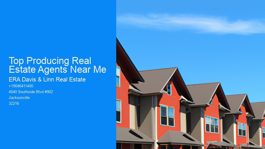 Top Producing Real Estate Agents Near Me