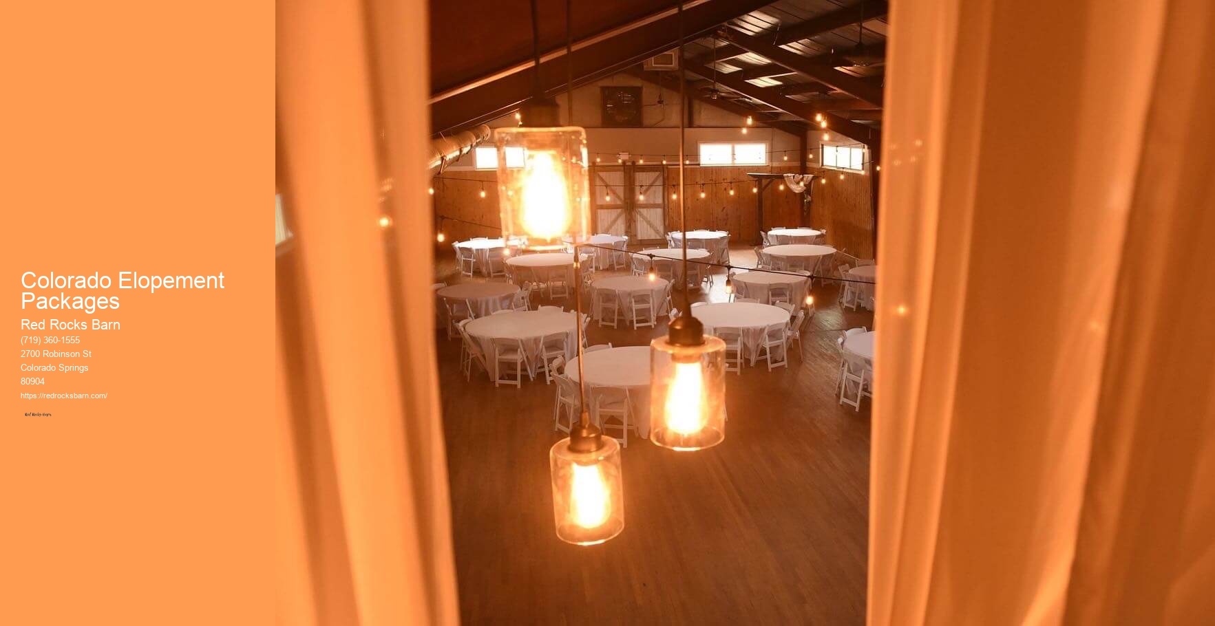 Colorado Elopement Packages