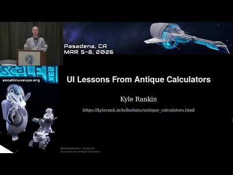 UI Lessons from Antique Computers