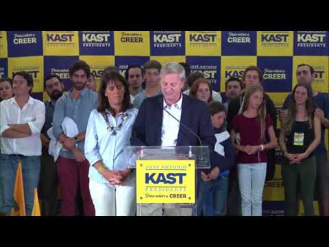 Discurso final del domingo en la noche de José Antonio Kast