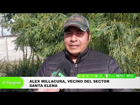 RANCAGUA VIVIENDAS INUNDADAS EN SECTOR SANTA ELENA