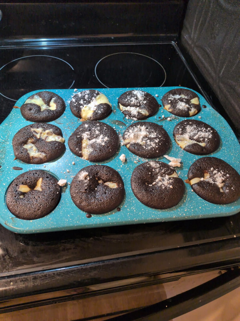 Black Bottom Cup Cakes