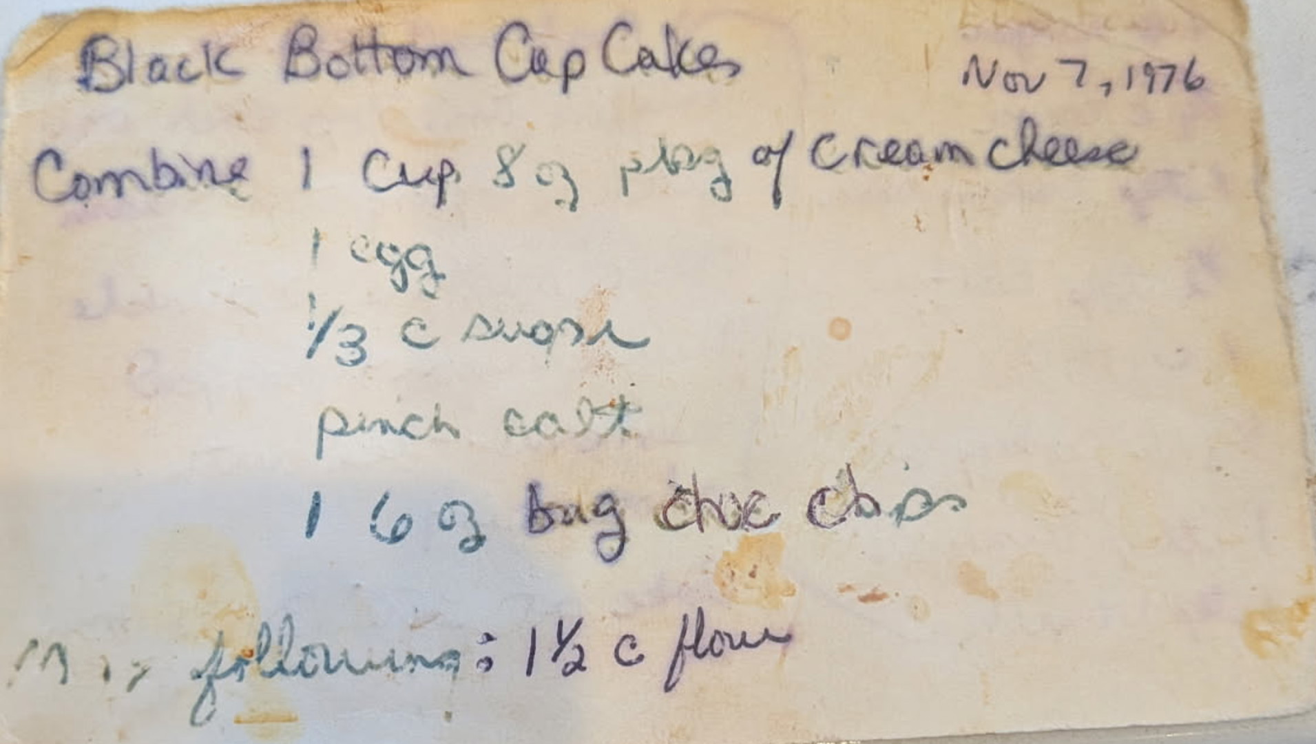 Black Bottom Cup Cakes