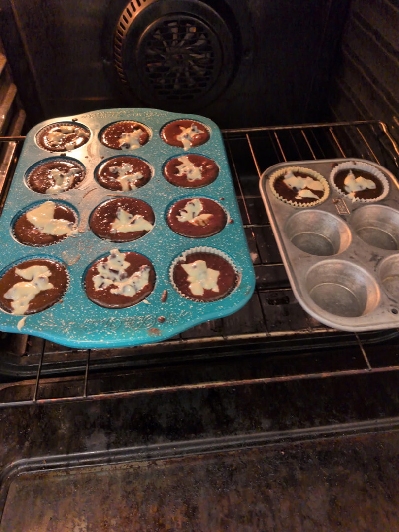 Black Bottom Cup Cakes