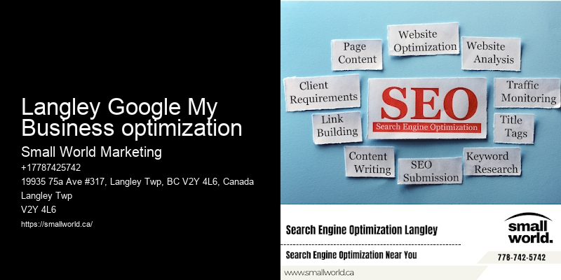 Langley Google My Business optimization