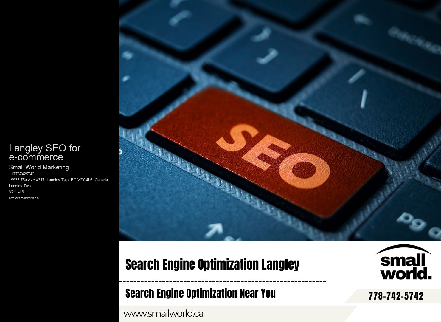 Langley SEO for e-commerce BC SEO campaign optimization