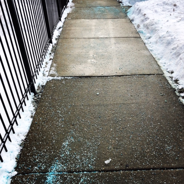 Snow plowing for sidewalks Chicago